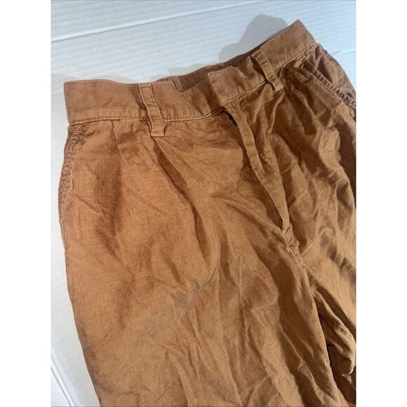 Gap Solid Brown Tl Cropped Pants Womens Ankle Length Khaki Size 4 - Picture 4 of 10